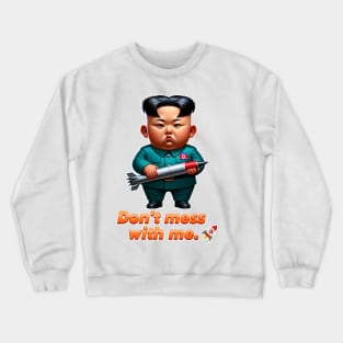 A Mischievous Boy from North Korea Crewneck Sweatshirt